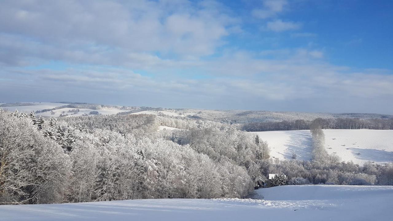 Ferienwohnung Floehatalblick Olbernhau Exteriör bild