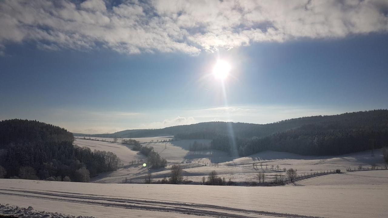 Ferienwohnung Floehatalblick Olbernhau Exteriör bild