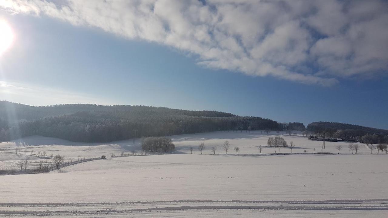 Ferienwohnung Floehatalblick Olbernhau Exteriör bild